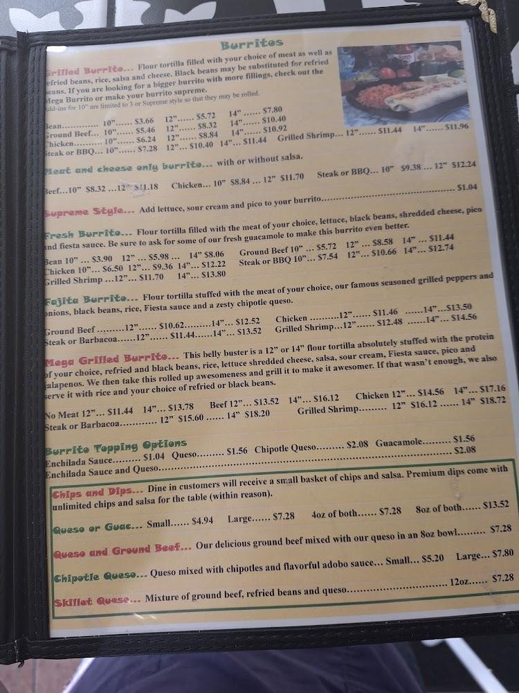 The Happy Taco Menu image 3